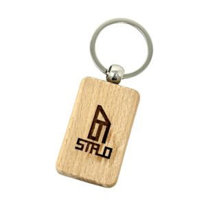 Portachiavi Legno rettangolare