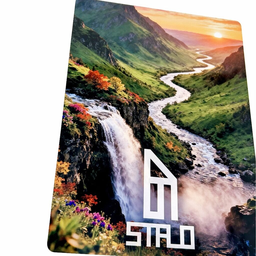 Targa in alluminio personalizzata con foto o logo